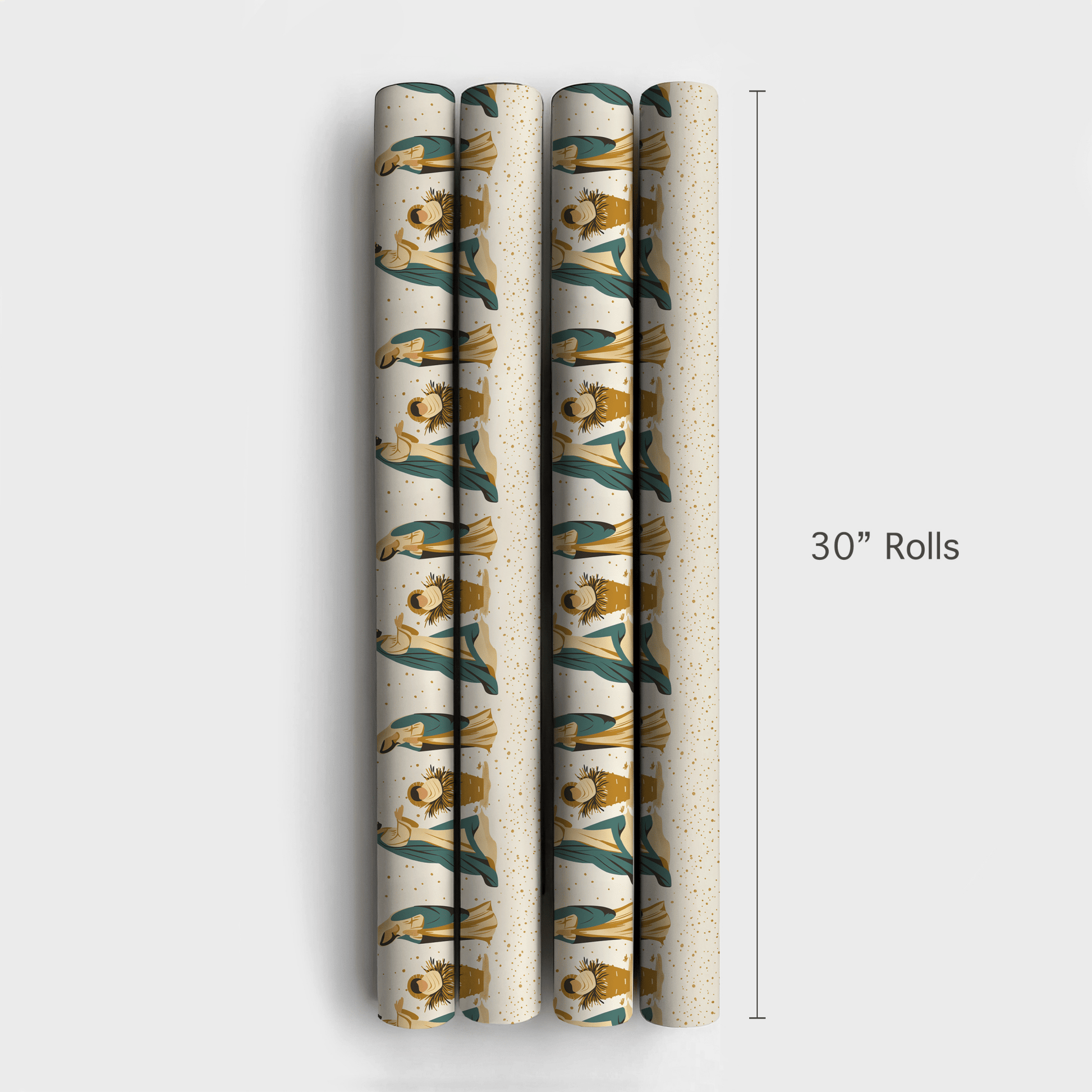 Holy Family - Wrapping Paper - Aspen & Arlo