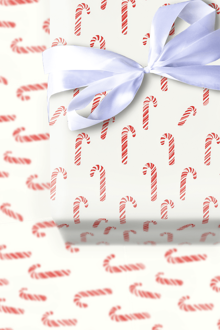Crimson Twist - Wrapping Paper - Aspen & Arlo