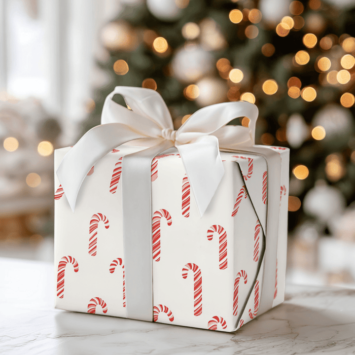 Crimson Twist - Wrapping Paper - Aspen & Arlo