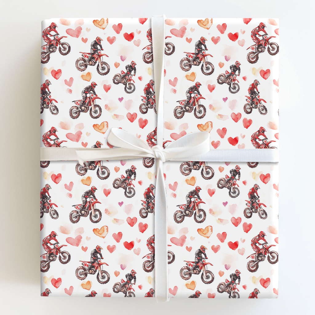 Heart Racing Love - Wrapping Paper - Aspen & Arlo