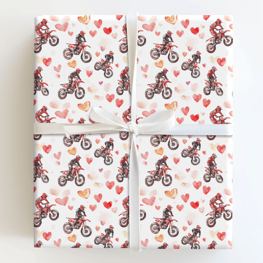 Heart Racing Love - Wrapping Paper - Aspen & Arlo