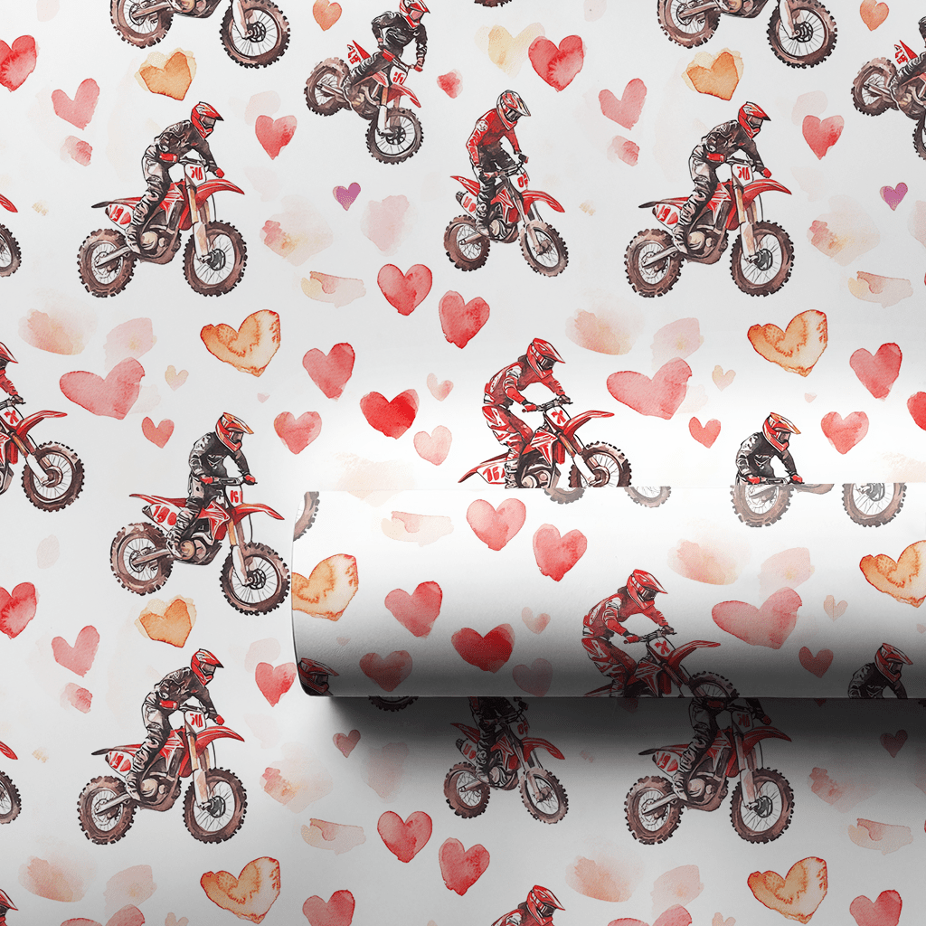 Heart Racing Love - Wrapping Paper - Aspen & Arlo