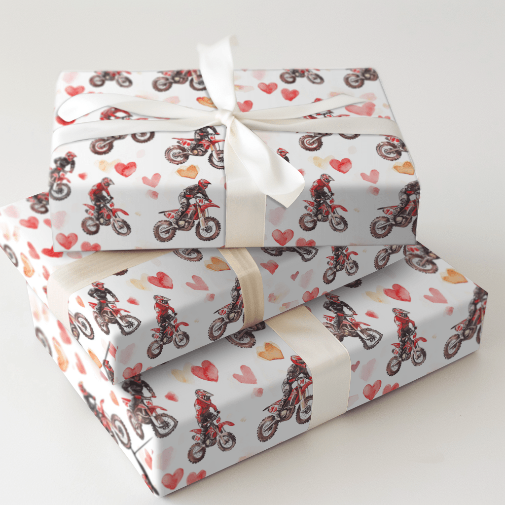 Heart Racing Love - Wrapping Paper - Aspen & Arlo