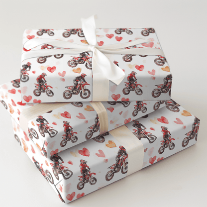 Heart Racing Love - Wrapping Paper - Aspen & Arlo