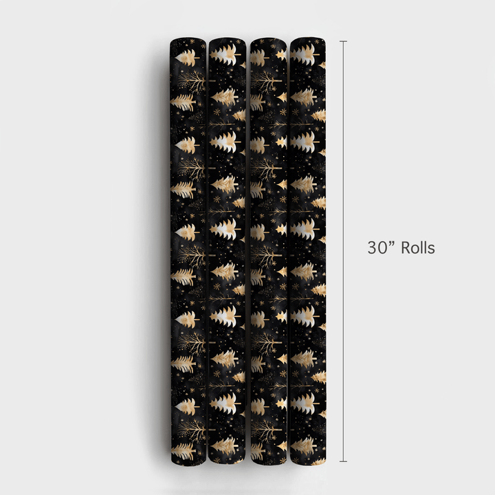 Midnight Clear - Wrapping Paper - Aspen & Arlo
