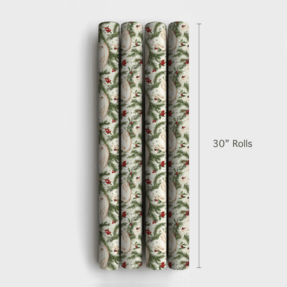 Seventh Day of Christmas - Wrapping Paper - Aspen & Arlo