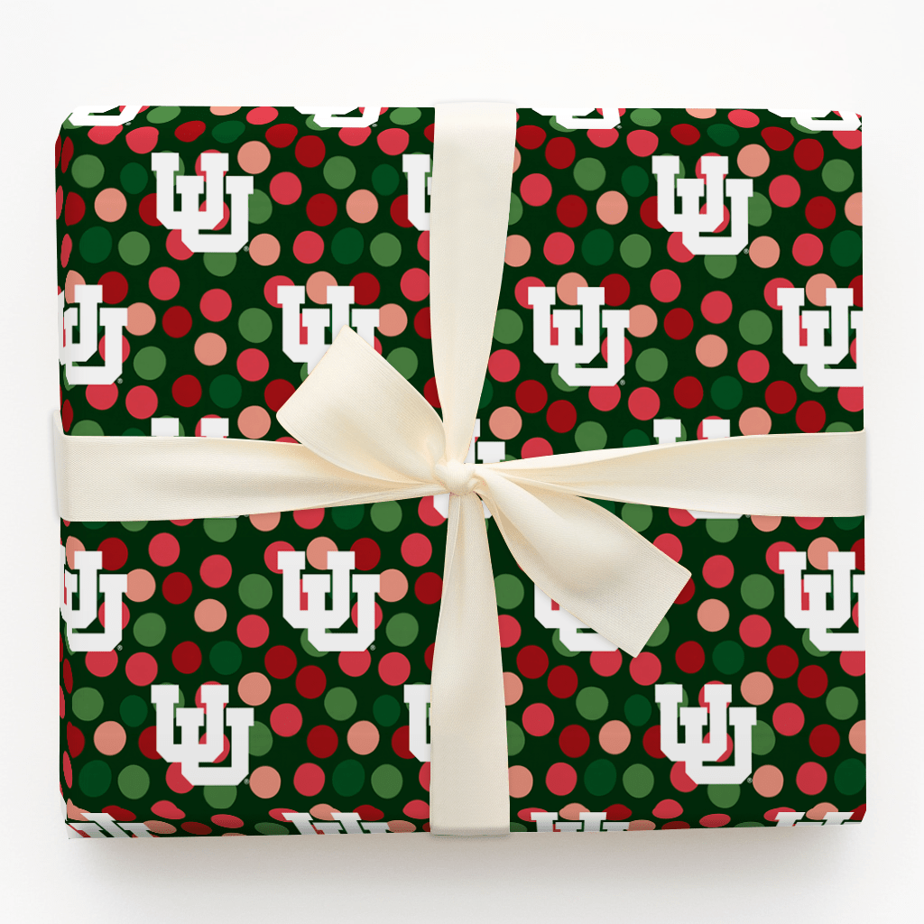 Utah Christmas Dots - Wrapping Paper - Aspen & Arlo