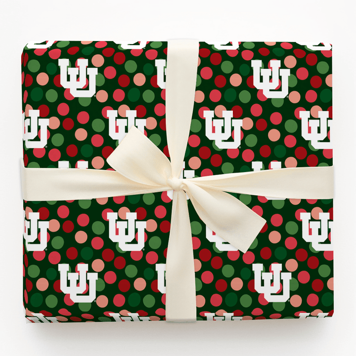 Utah Christmas Dots - Wrapping Paper - Aspen & Arlo