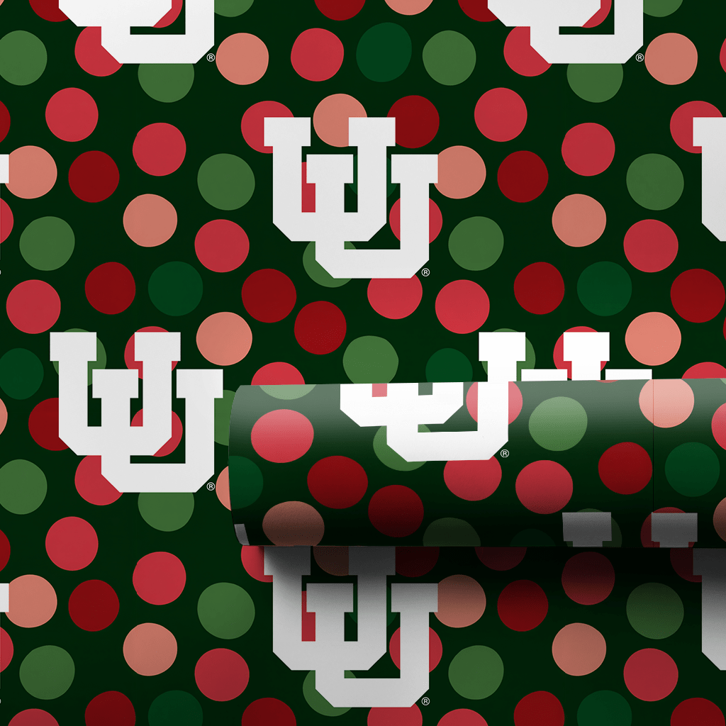 Utah Christmas Dots - Wrapping Paper - Aspen & Arlo