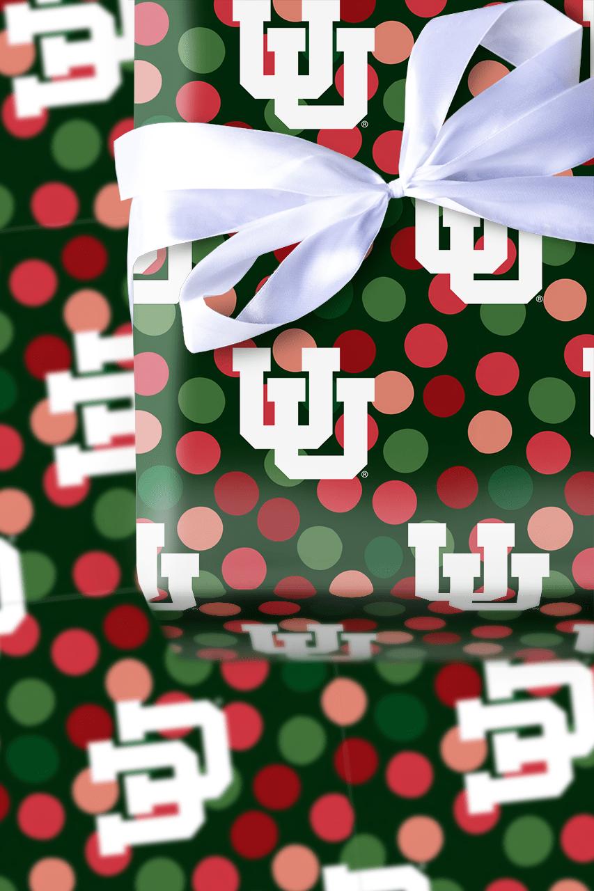 Utah Christmas Dots - Wrapping Paper - Aspen & Arlo