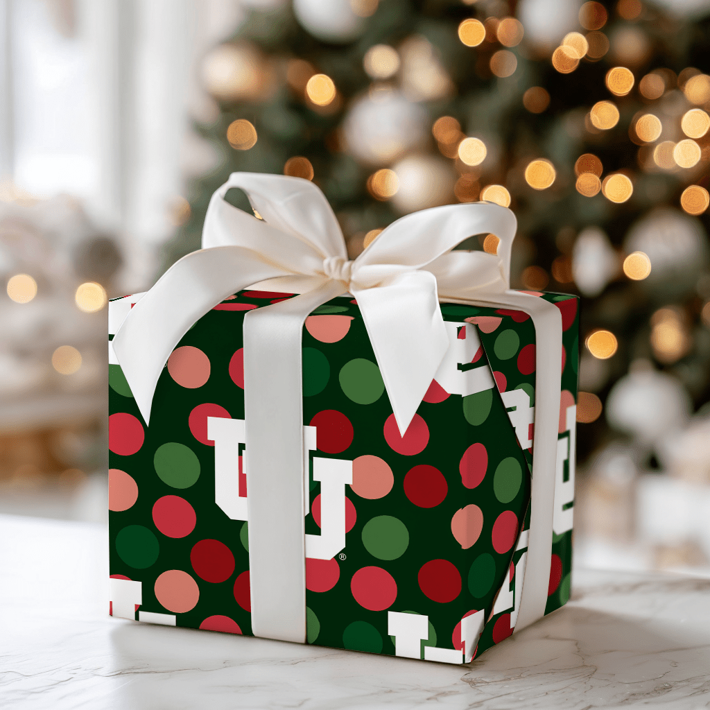 Utah Christmas Dots - Wrapping Paper - Aspen & Arlo