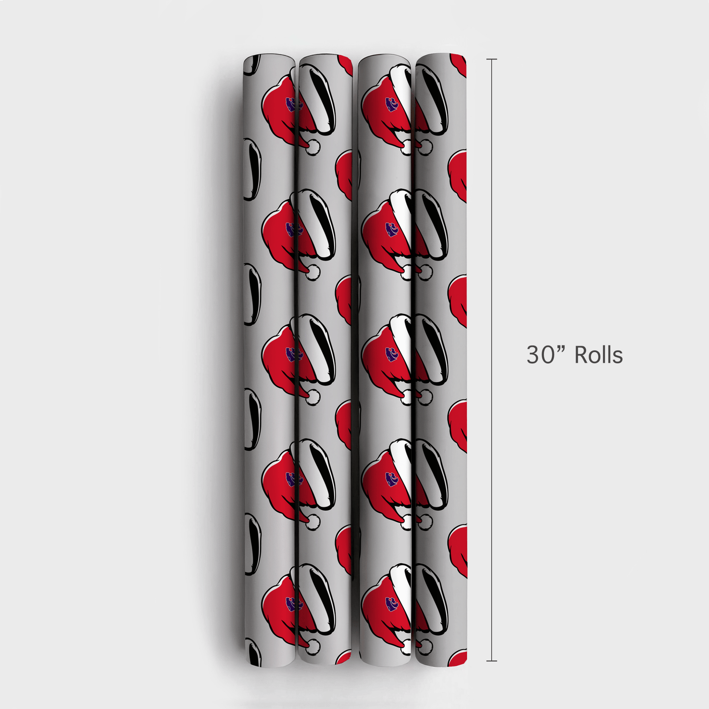 Claws & Claus - Wrapping Paper - Aspen & Arlo
