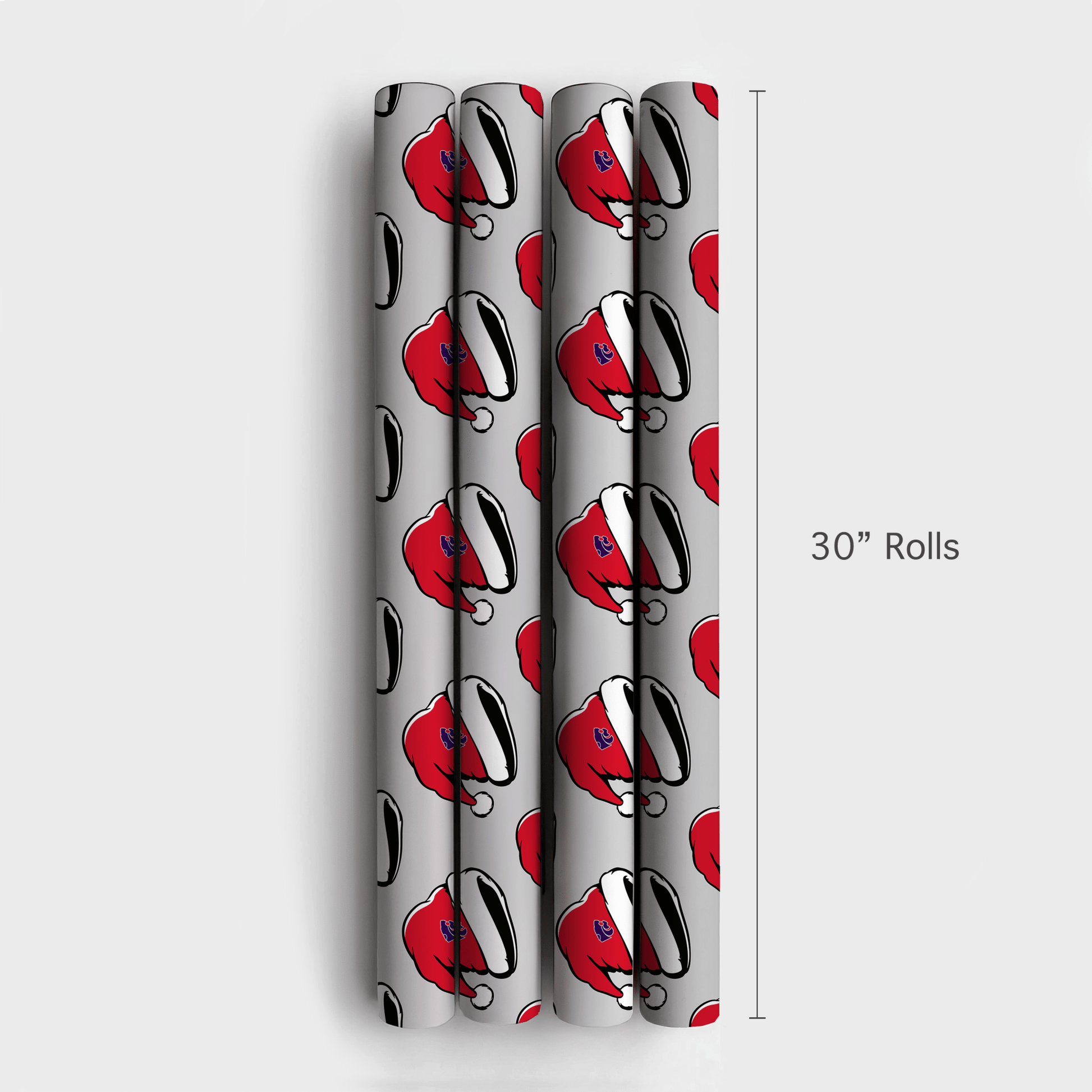 Claws & Claus - Wrapping Paper - Aspen & Arlo