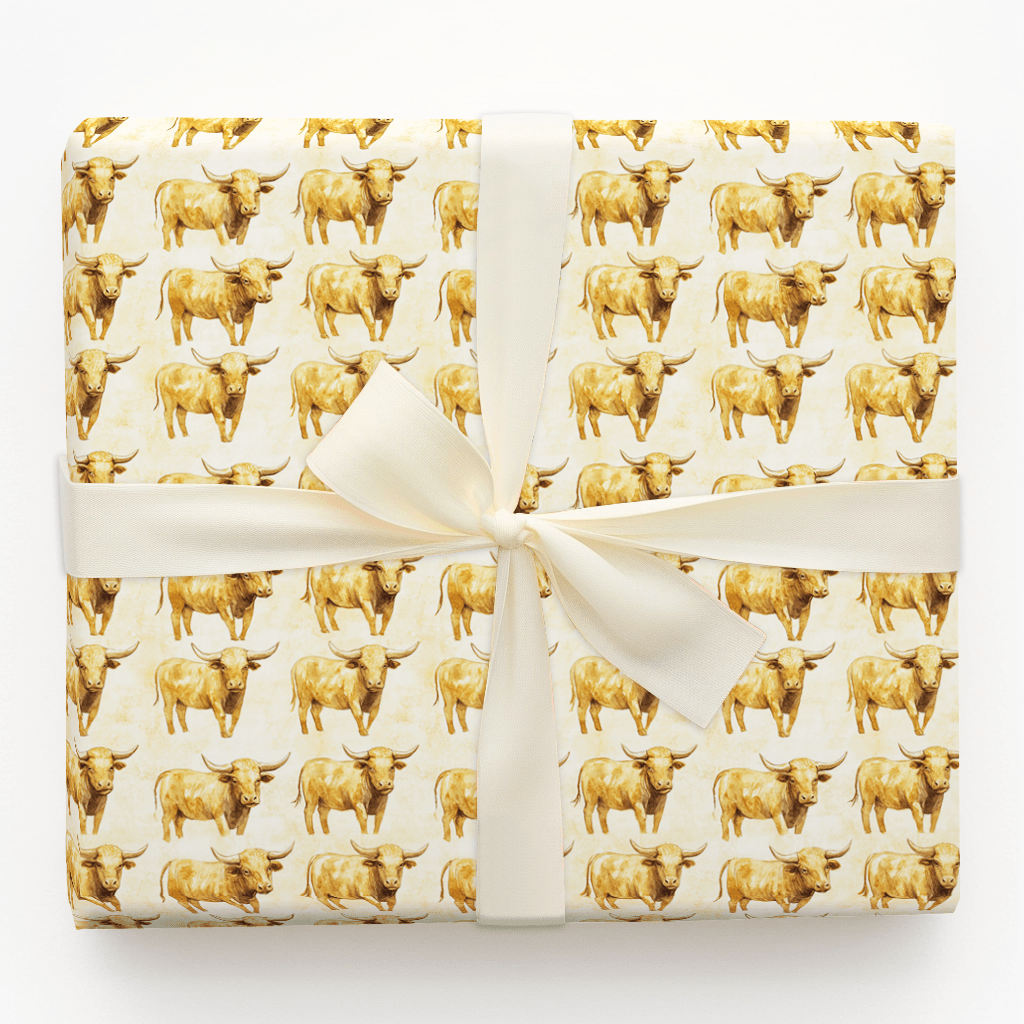 Crown Horn - Wrapping Paper - Aspen & Arlo