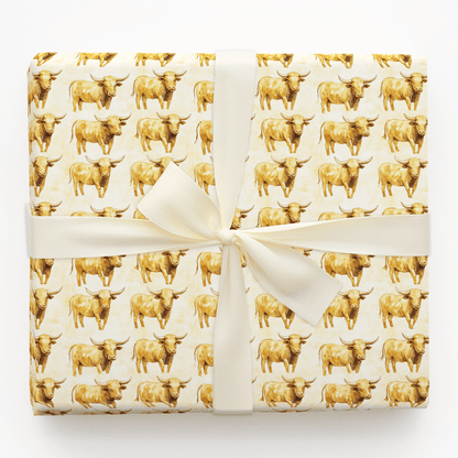 Crown Horn - Wrapping Paper - Aspen & Arlo
