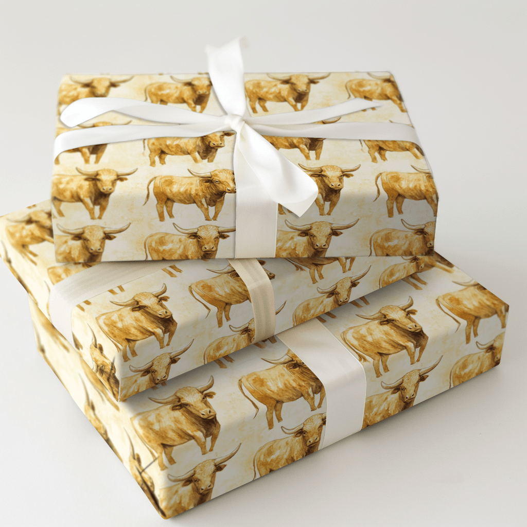 Crown Horn - Wrapping Paper - Aspen & Arlo