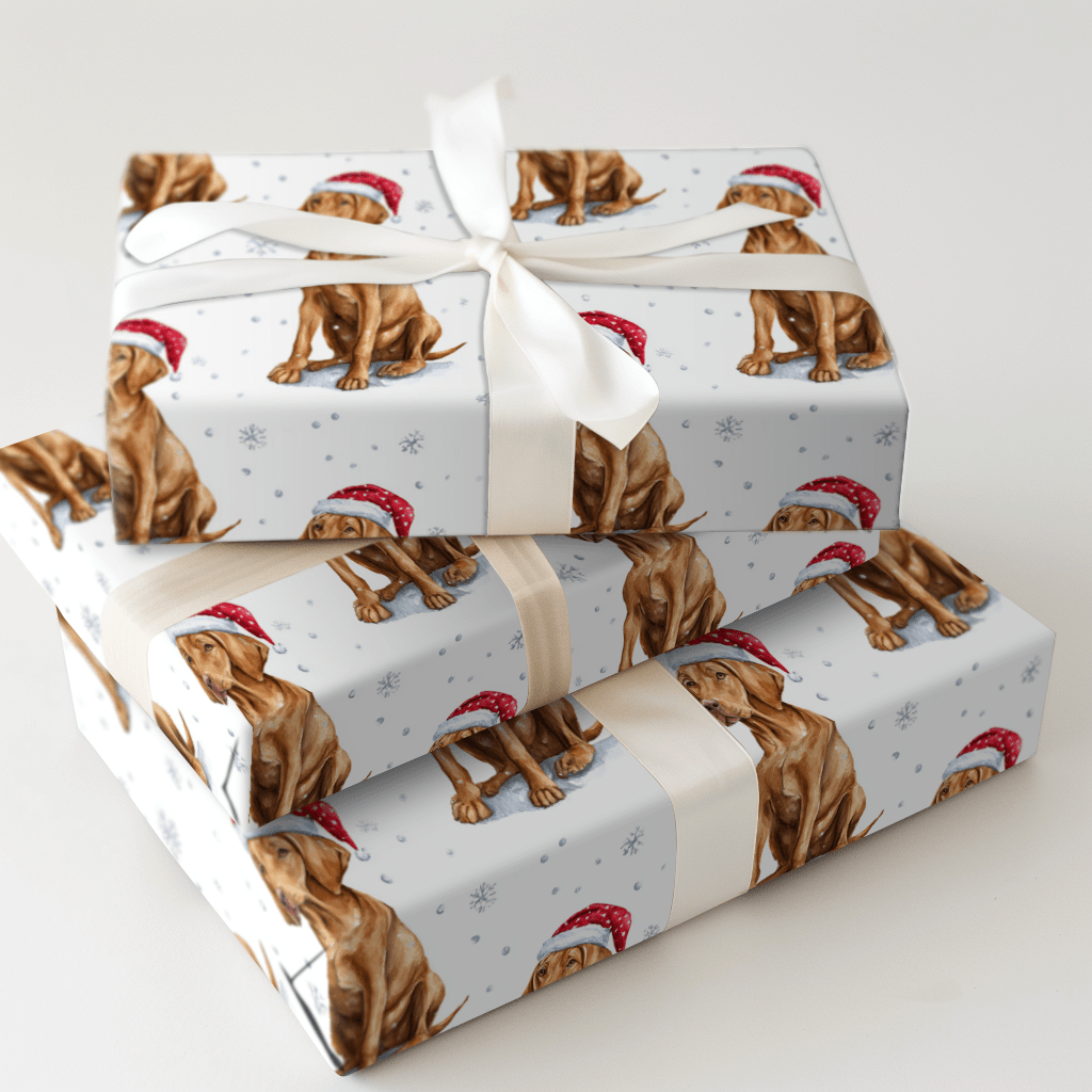 Vizlsa Holiday - Wrapping Paper - Aspen & Arlo