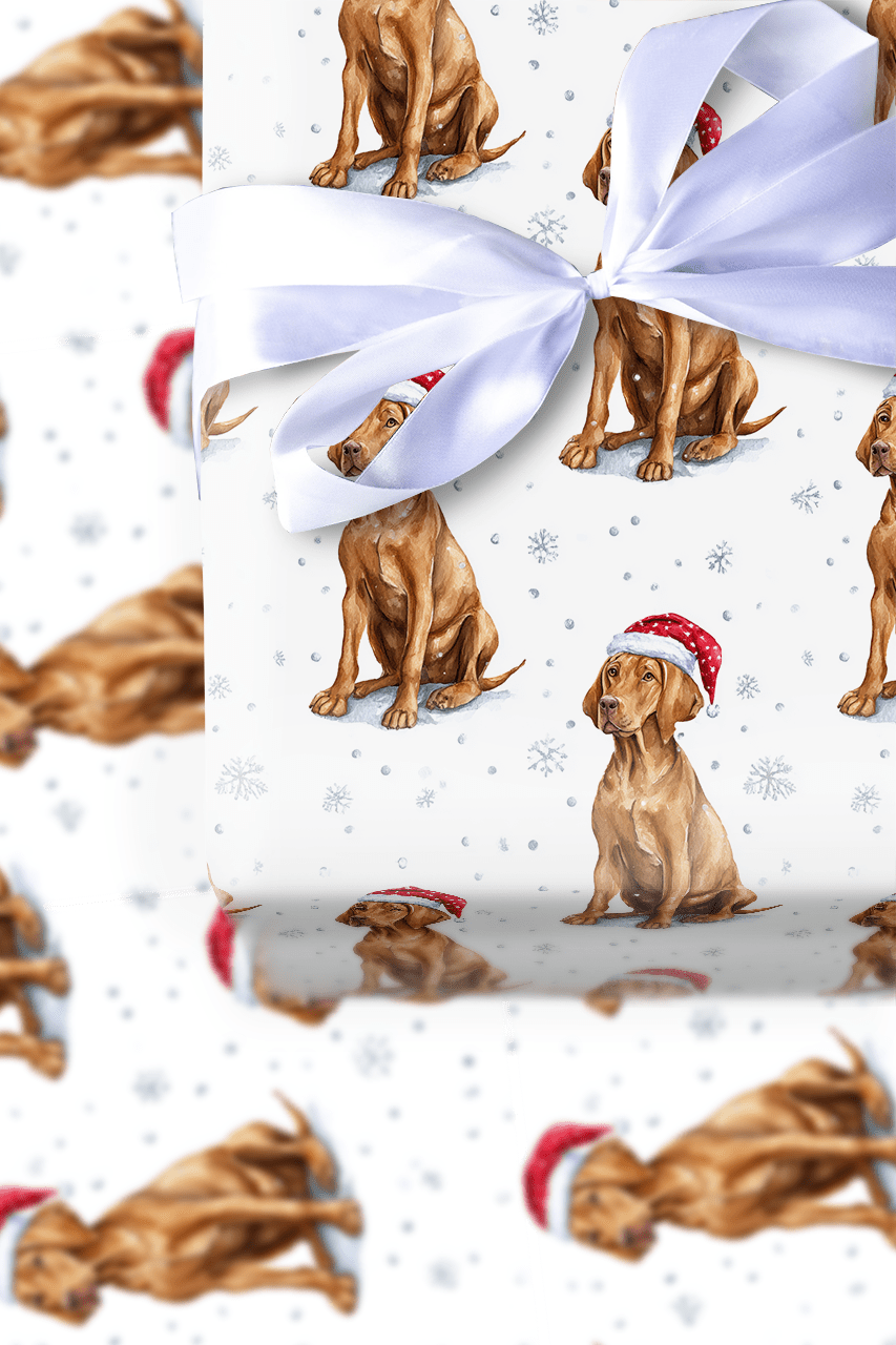 Vizlsa Holiday - Wrapping Paper - Aspen & Arlo