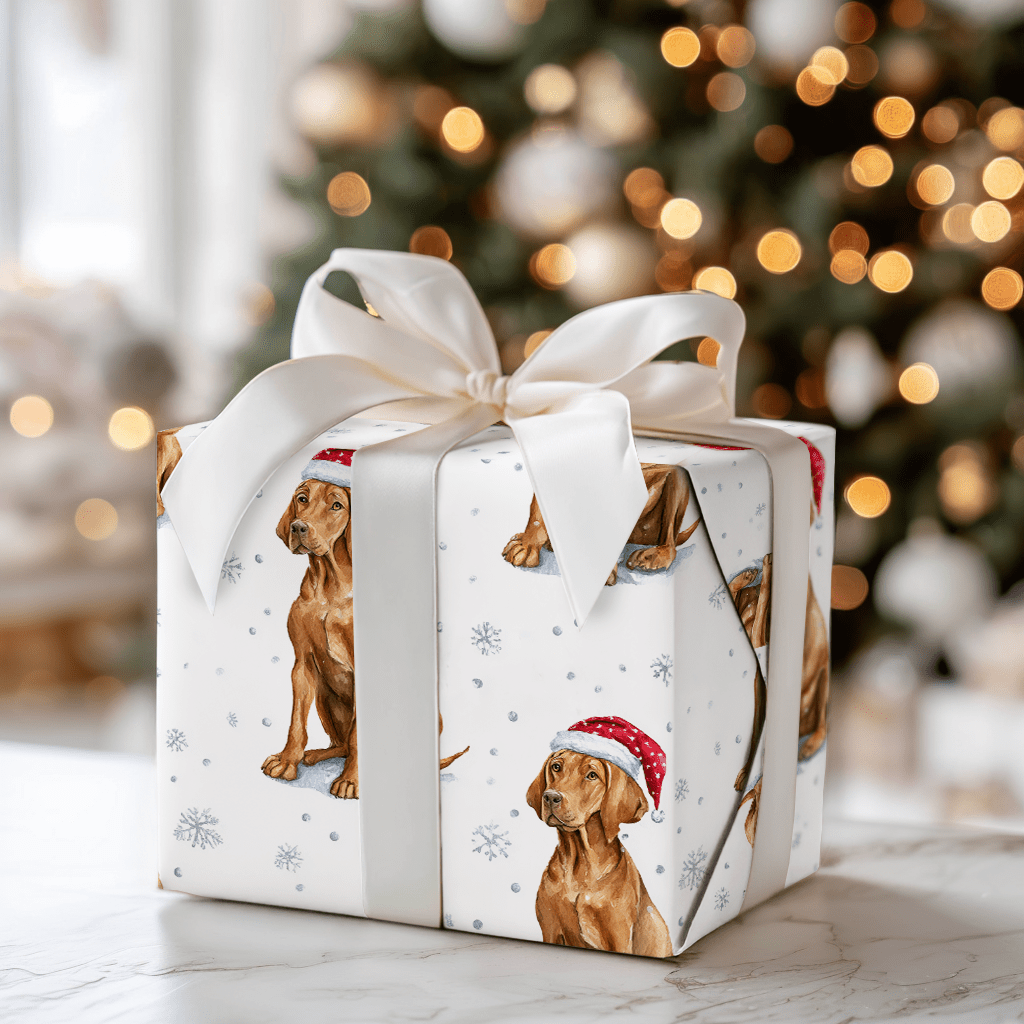 Vizlsa Holiday - Wrapping Paper - Aspen & Arlo