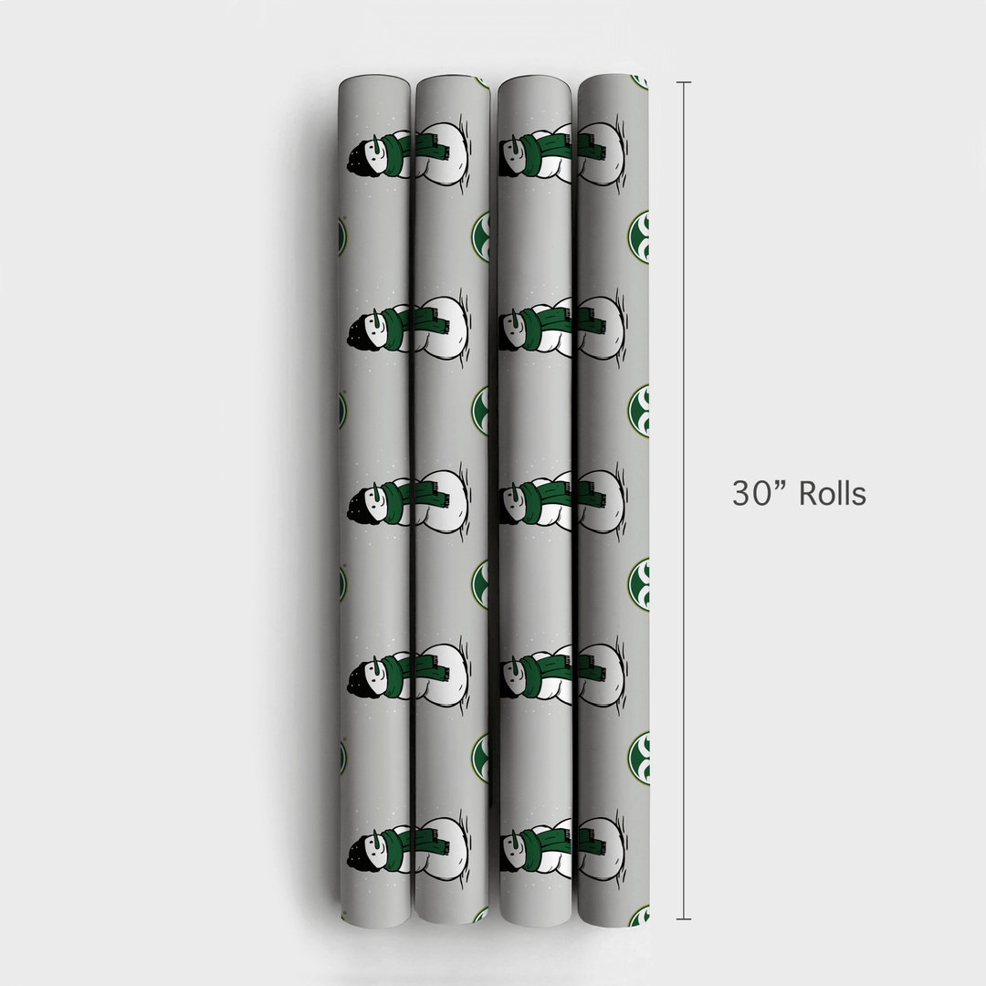 CSU Snowman - Wrapping Paper - Aspen & Arlo