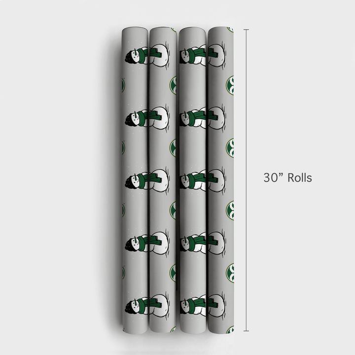 CSU Snowman - Wrapping Paper - Aspen & Arlo