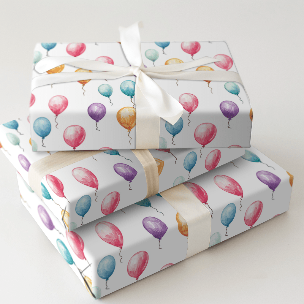 Balloons and Giggles - Wrapping Paper - Aspen & Arlo