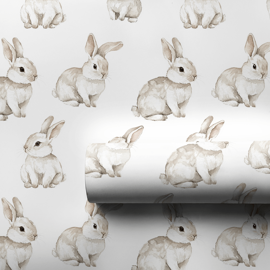 Bunny Hop - Wrapping Paper - Aspen & Arlo