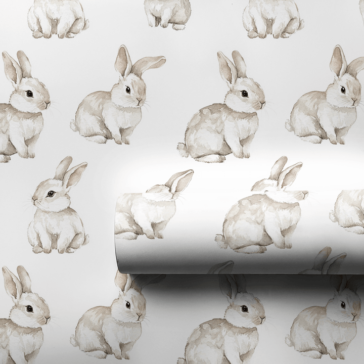 Bunny Hop - Wrapping Paper - Aspen & Arlo