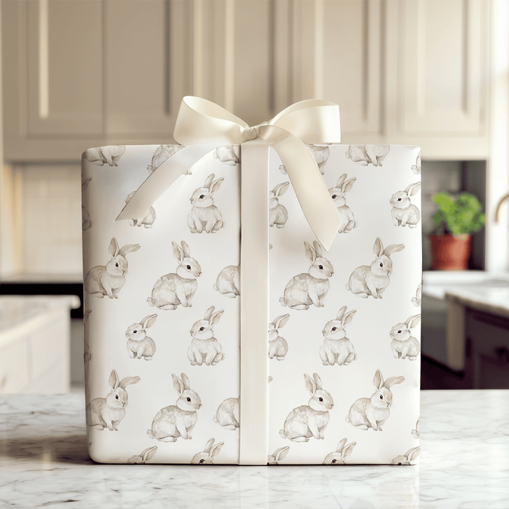Bunny Hop - Wrapping Paper - Aspen & Arlo