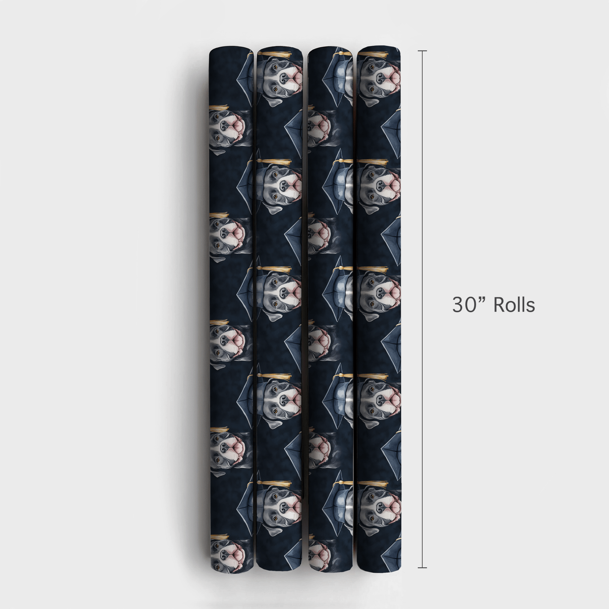 Pittbull Graduate - Wrapping Paper - Aspen & Arlo