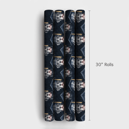 Pittbull Graduate - Wrapping Paper - Aspen & Arlo