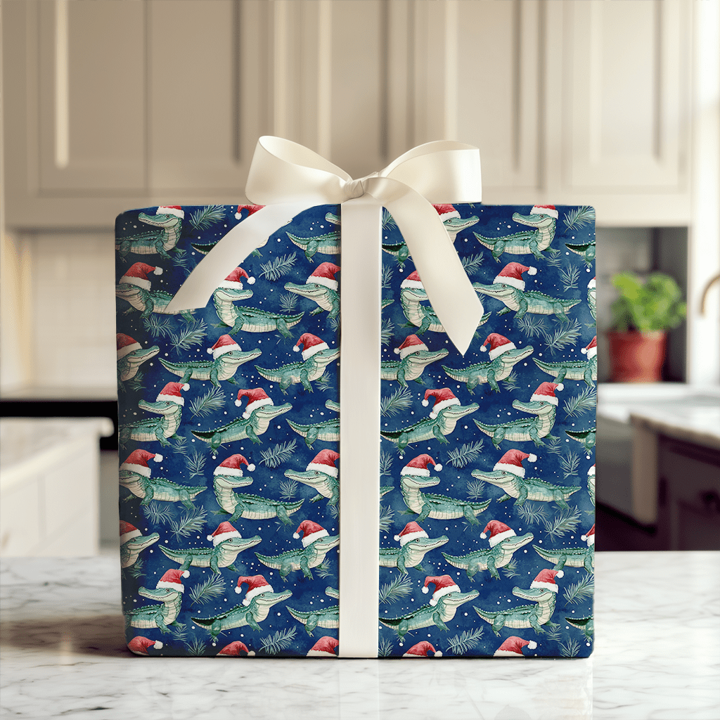 Gator Up North - Wrapping Paper - Aspen & Arlo
