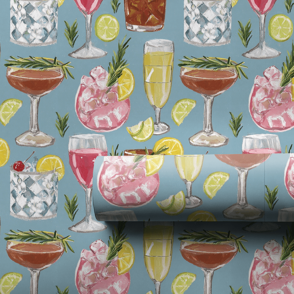 Pretty in Pours - Wrapping Paper - Aspen & Arlo