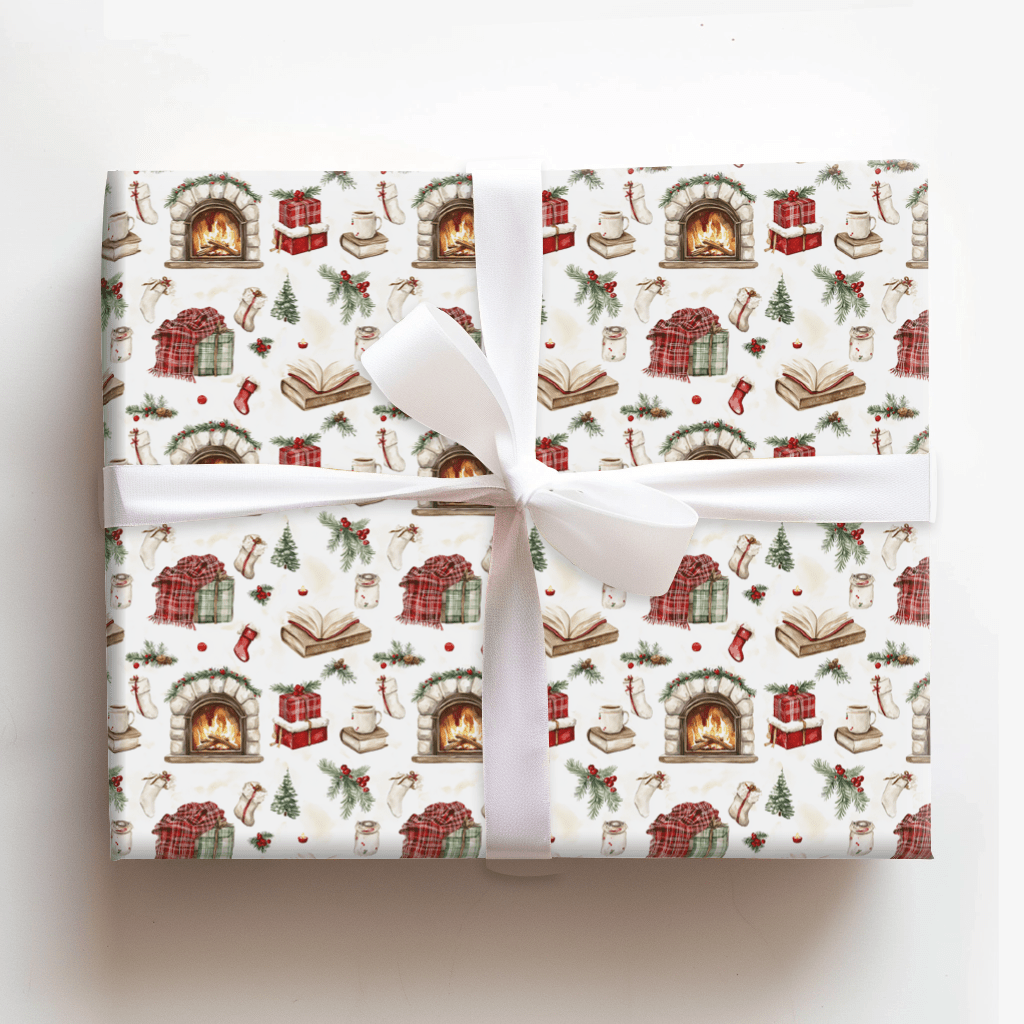 Fireside Eve - Wrapping Paper - Aspen & Arlo