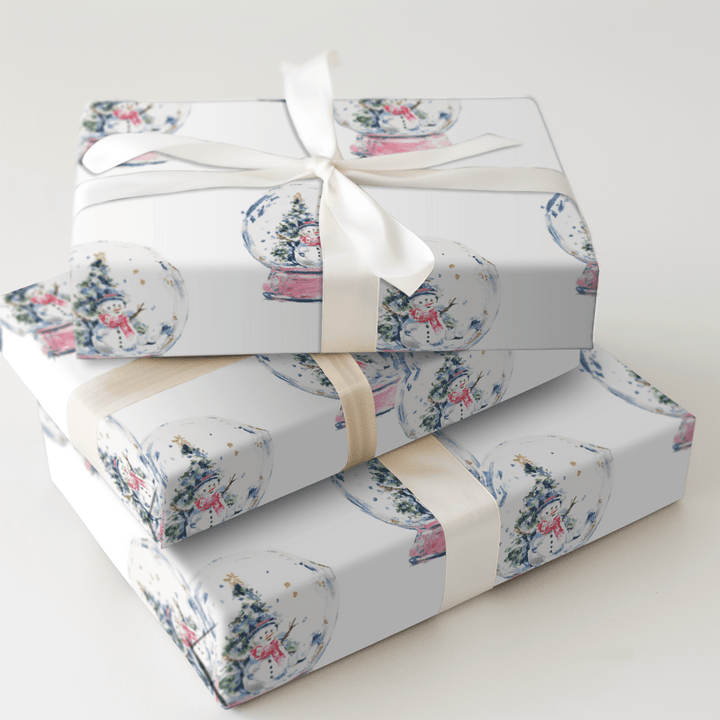 Snowfall Sylvie - Wrapping Paper - Aspen & Arlo