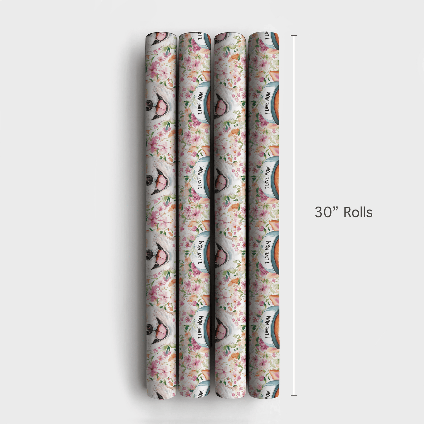 Mom's Favorite Shiba Inu - Wrapping Paper - Aspen & Arlo