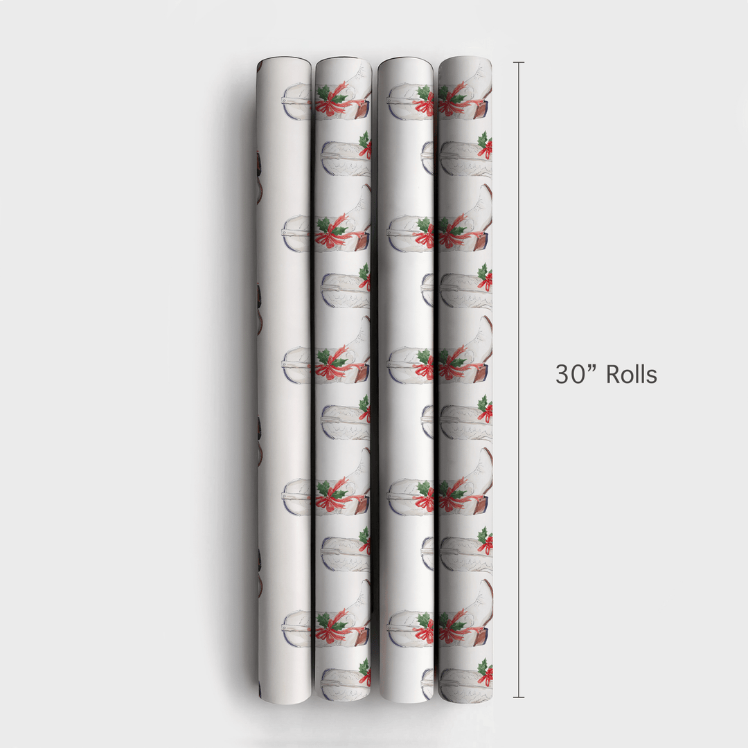 Mistletoe Spurs - Wrapping Paper - Aspen & Arlo