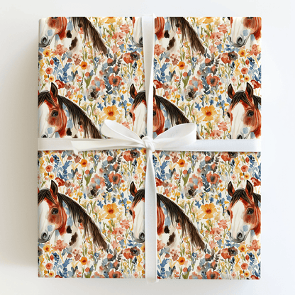 Garden Day with the American Paint - Wrapping Paper - Aspen & Arlo