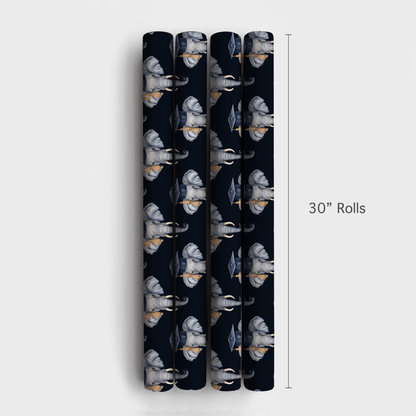 Smart and Stompy - Wrapping Paper - Aspen & Arlo