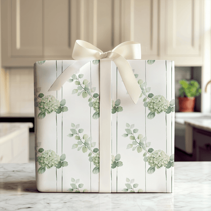 Hydrangea Blossom - Wrapping Paper - Aspen & Arlo