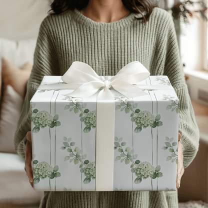 Hydrangea Blossom - Wrapping Paper - Aspen & Arlo