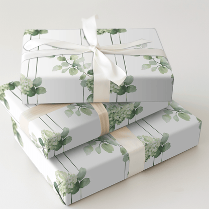 Hydrangea Blossom - Wrapping Paper - Aspen & Arlo