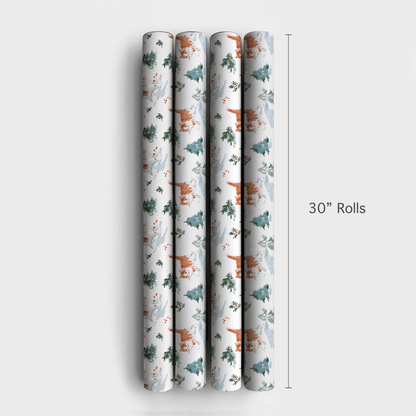 Meow In the Woods - Wrapping Paper - Aspen & Arlo