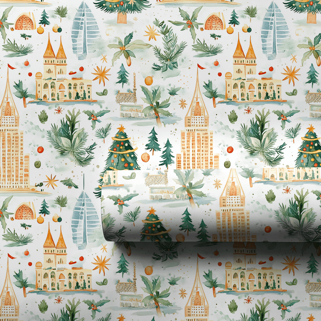 Dubai December - Wrapping Paper - Aspen & Arlo