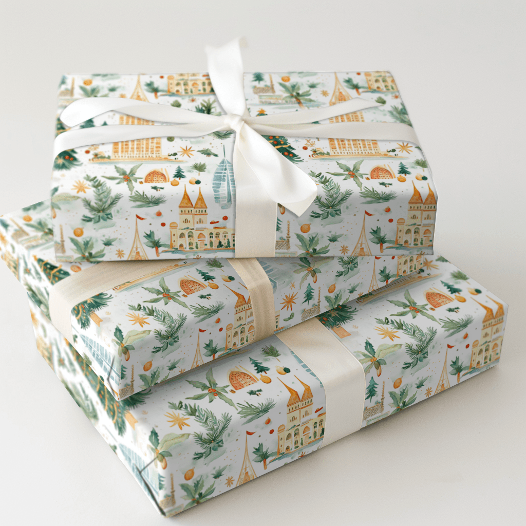 Dubai December - Wrapping Paper - Aspen & Arlo