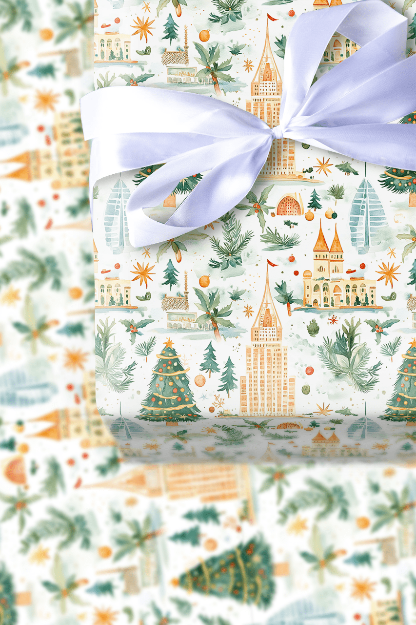 Dubai December - Wrapping Paper - Aspen & Arlo