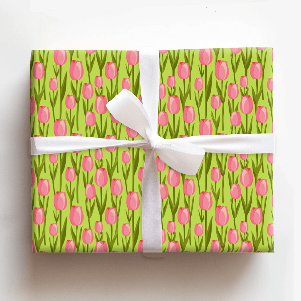 Too Lip Pink - Wrapping Paper - Aspen & Arlo