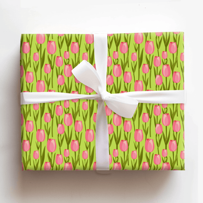 Too Lip Pink - Wrapping Paper - Aspen & Arlo