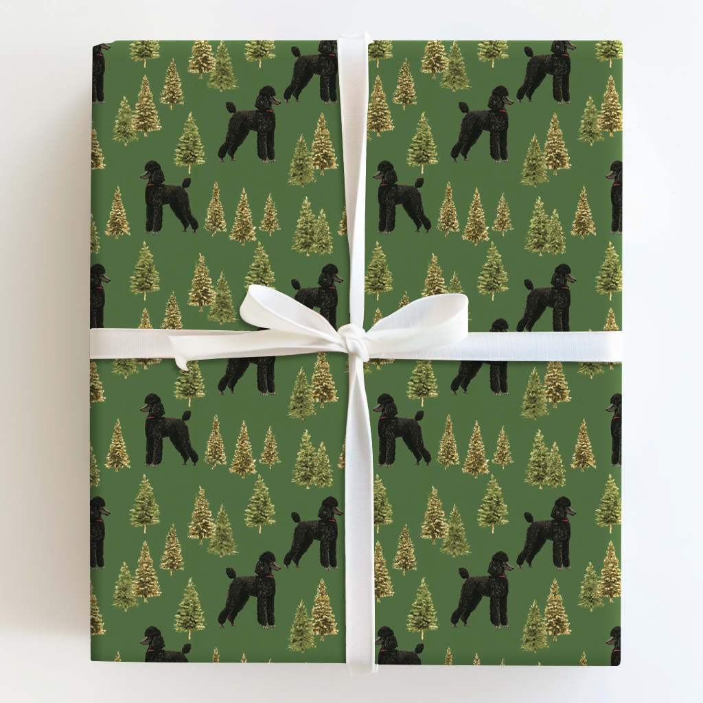 Black Woodland Poodles