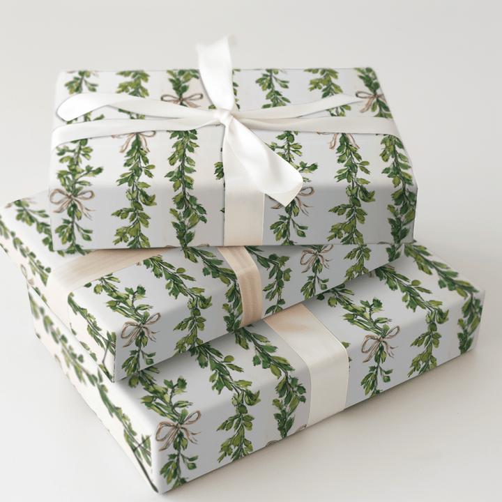 Rosy Ribbon - Wrapping Paper - Aspen & Arlo